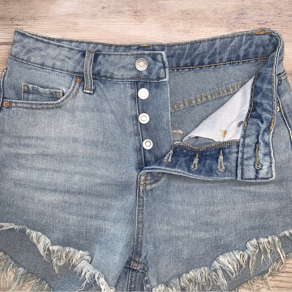 Wild Fable Highest Rise Button Fly Jean Shorts - Picture 5 of 10